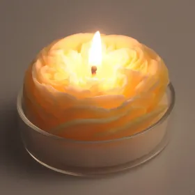 Rose Scented Candle (4 Colors / Pack)