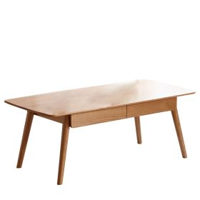 Center table Low Table 100% solid wood Top plate Desk Coffee table Width 100 x Depth 50 x Height 44 cm Study desk Work from home Easy to assemble