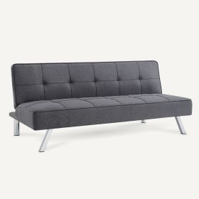 Fabric Convertible Sofa Bed, Folding Sleeper for Living Room for Living Room